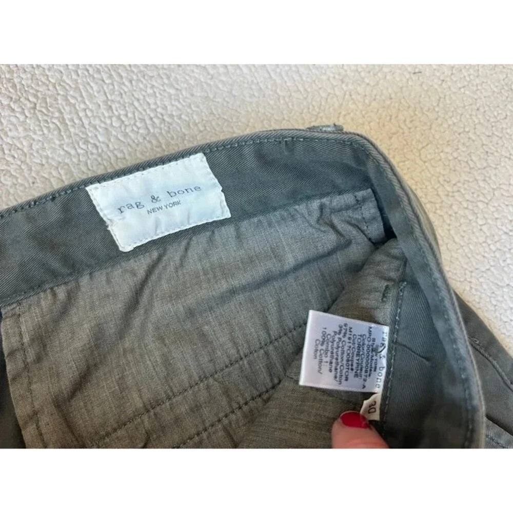 Rag & Bone Green Chino Shorts Mens 30